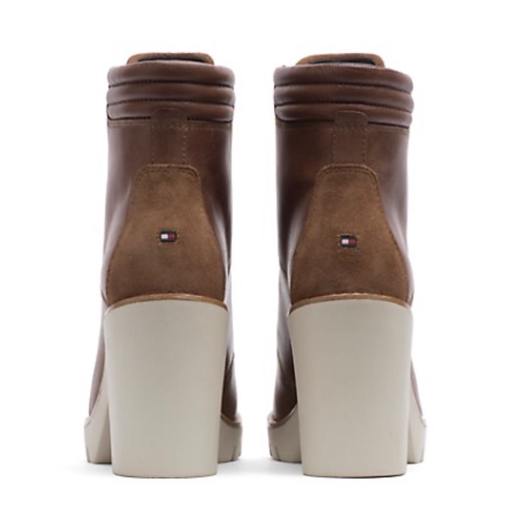 NOT FOR SALE Tommy Hilfiger hiker boot w/ heel - Picture 2 of 4